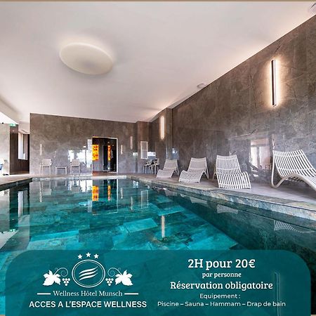 Hotel Munsch Restaurant & Wellness, Colmar Nord - Haut-Koenigsbourg Saint-Hippolyte  Dış mekan fotoğraf