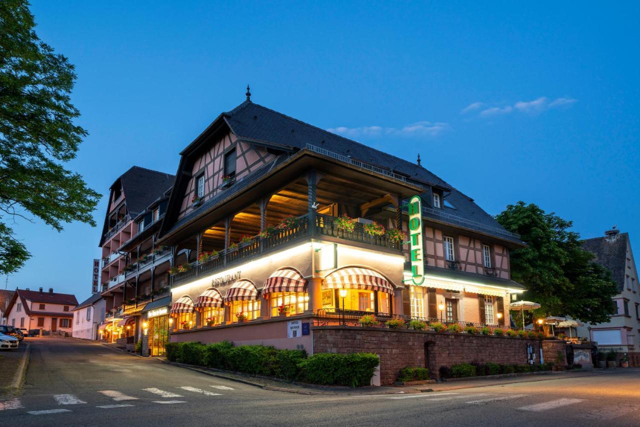 Hotel Munsch Restaurant & Wellness, Colmar Nord - Haut-Koenigsbourg Saint-Hippolyte  Dış mekan fotoğraf
